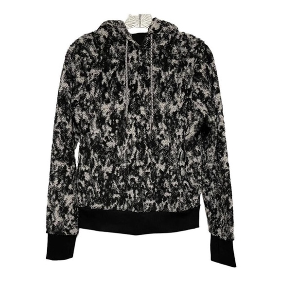 NWOT Athleta Tugga Sherpa Jacquard Hoodie Size Small - Picture 9 of 11